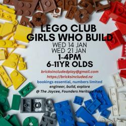 Lego Club - Girls Who Build
