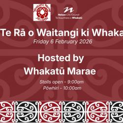 Te Rā o Waitangi ki Whakatū 2026