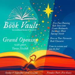 The Book Vault Grand Opening