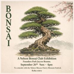 Nelson Bonsai Club Exhibition